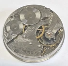 Antique AWW CO. Waltham Pocket Watch Movement - Good Balance For Spares/Repair