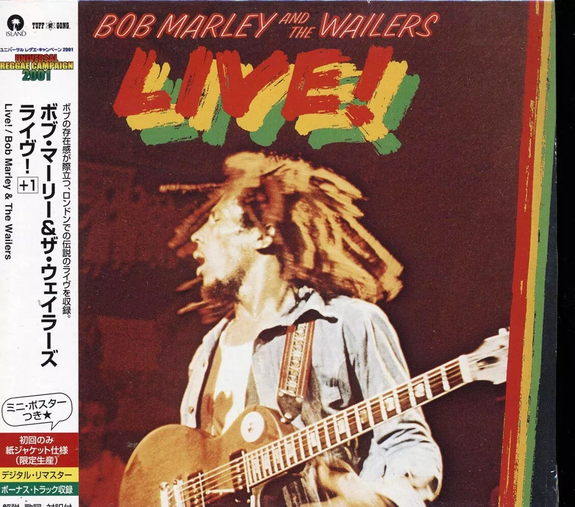 SEALED NEW CD Bob Marley & The Wailers - Live!