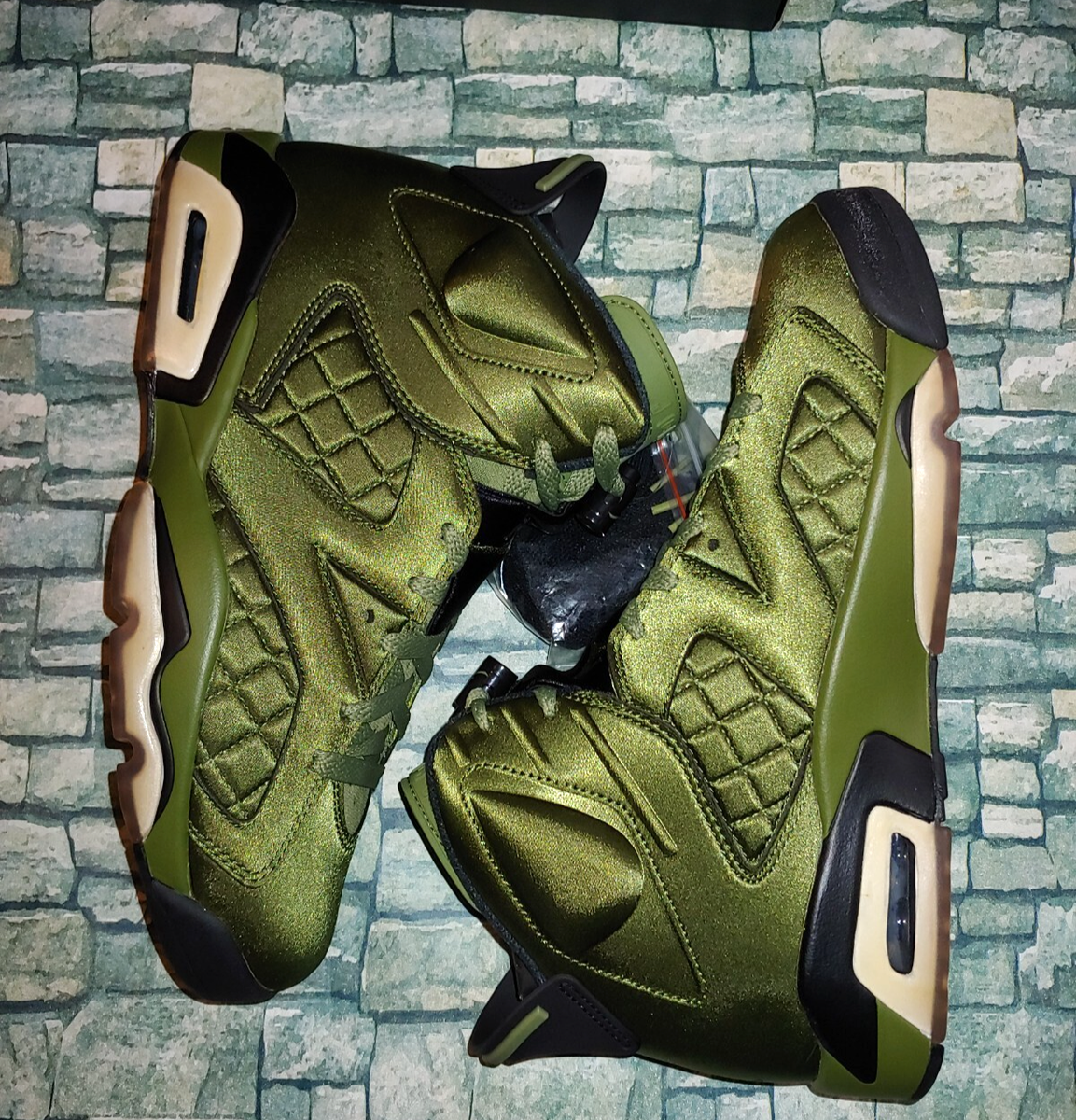 Jordan pinnacle green 6 New Men Nike Air Jordan 6 Retro Premium Pinnacle Flight  main image 4