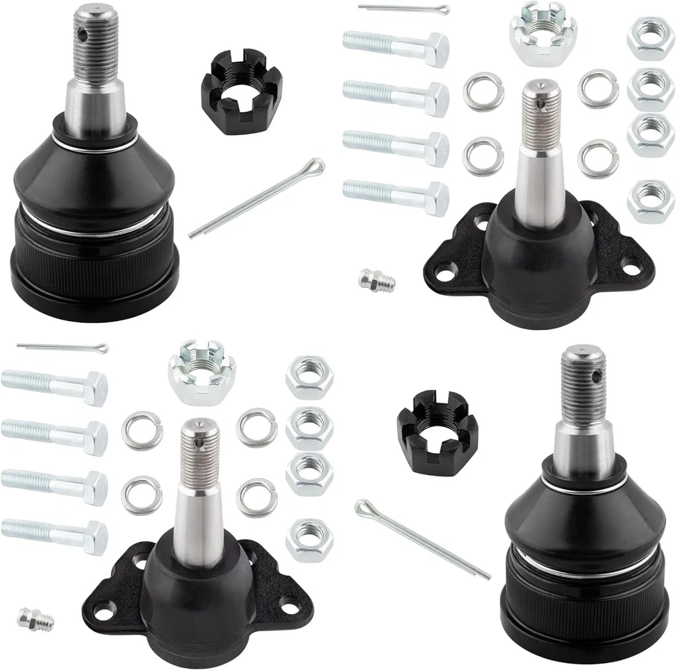 4 Ball Joints Front Driver & Passenger Side Upper Fits 2000-1996 Chevrolet K2500 - Image 2 of 4