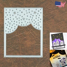 Starry Frame Background Cutting & Embossing Die – Halloween Night Space Baby +