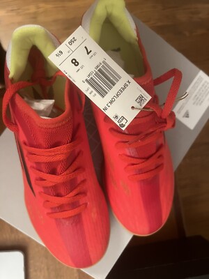 Adidas X Speedflow.3 Men\'s 7 Red Black Indoor Soccer Futsal Shoes Amazon.com | adidas Men main image 3