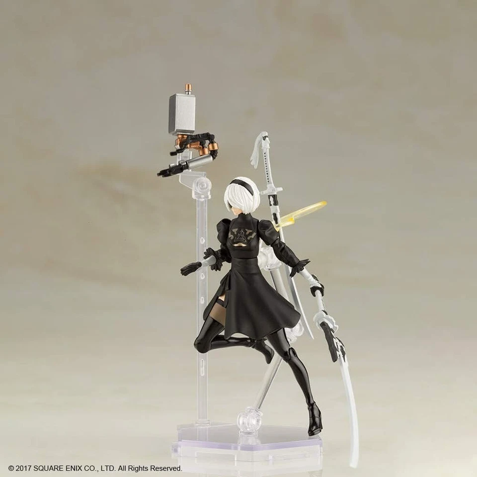 NieR:Automata Flight Unit Ho229 Type-B & 2B YoRHa No.2 Type B Plastic Model Kit - Image 4 of 4