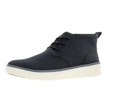 IZOD Palmer Men's Size 8 Lace-up Chukka Boots, Black New in Box