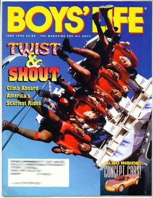 Bsa Boys Life Magazine 1998 June Rollercoasters Ebay