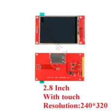 2.8 Inch TFT Touch Screen LCD Display Module Drive ILI9341 240x320 SPI 3.3V