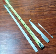 Set of 3 Stainless Crevice Tools Gem Gold Silver Mineral Picking Prospecting #21