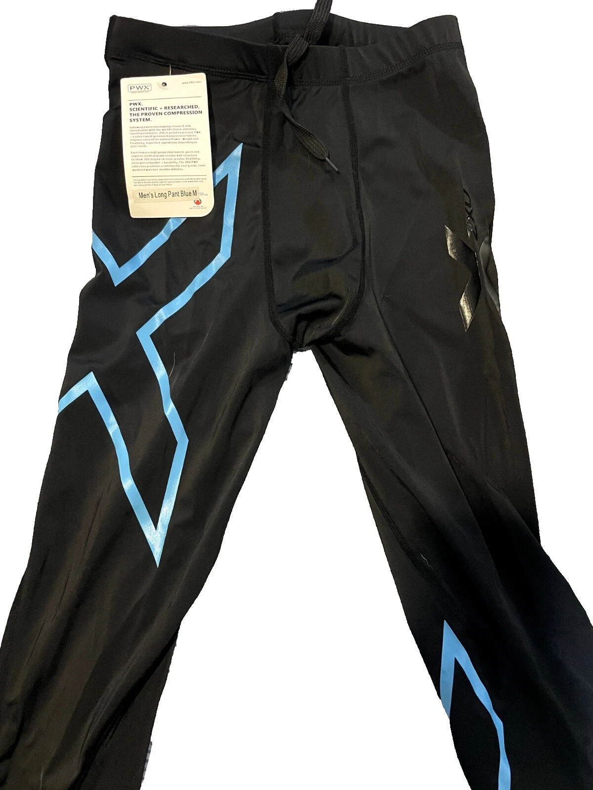 2XU Black Exercise Base Layer Bottoms Layers for Men