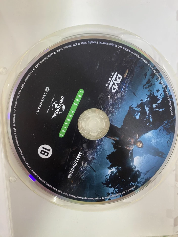 Dracula Untold DVD Luke Evans Sarah Gadon - Français English German Italian - Image 2 of 3