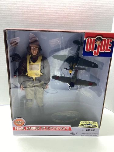 GIJOE Pearl Harbor army corps 12" pilot display set (h102)