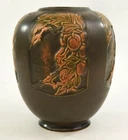 Roseville Pottery Panel Vase, Shape 293-8"