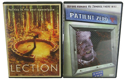 Lection 2020 DVD & Patient Zero 2012 DVD 2 DVD Lot Post Election Apocalypse 