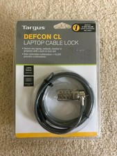 targus Defcon cl laptop cable lock new