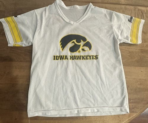 Franklin Iowa Hawkeyes Football Jersey White Small Youth