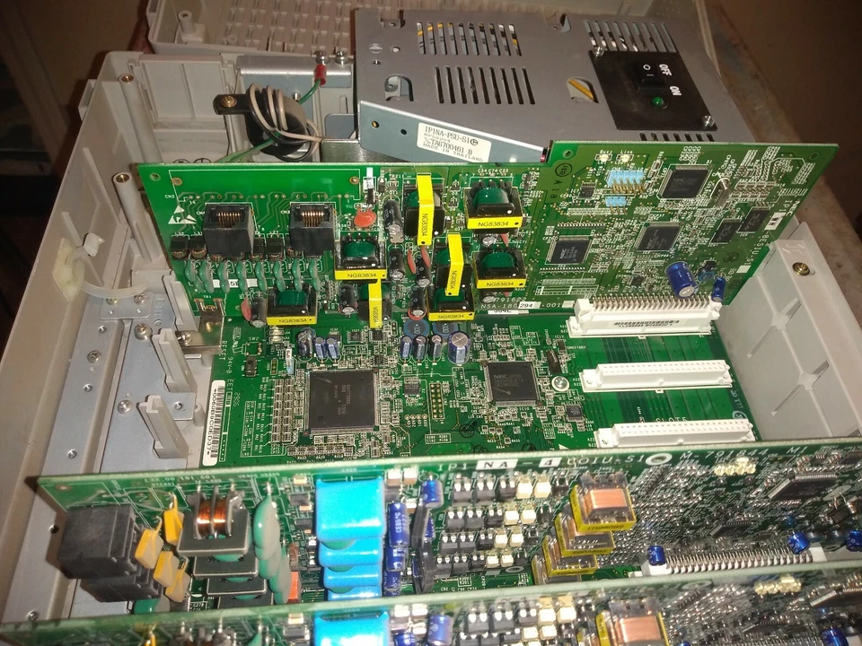 NEC ASPIRE S KSU & P.S. IP1NA-KSU-S1, with 2 IP1NA-4COIU-S1 (M-791844 M1) 4PORT - Image 3 of 4