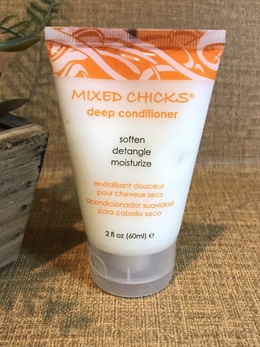 NEW Mixed Chicks Deep Hair Conditioner. Softens Detangles Moisturizes Hair 2 oz - Picture 5 of 5