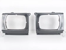 Fit For Toyota Pickup Hilux 1982-83 RN45 Headlight Door Bezel Light Case Gray