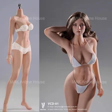 VERYCOOL VCD-02B 1/6 Female Seamless Makeup Silicone Body Med Chest 12''Figure