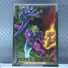 SUPER-SKRULL 2024 SkyBox Marvel Masterpieces '92 Platinum #84