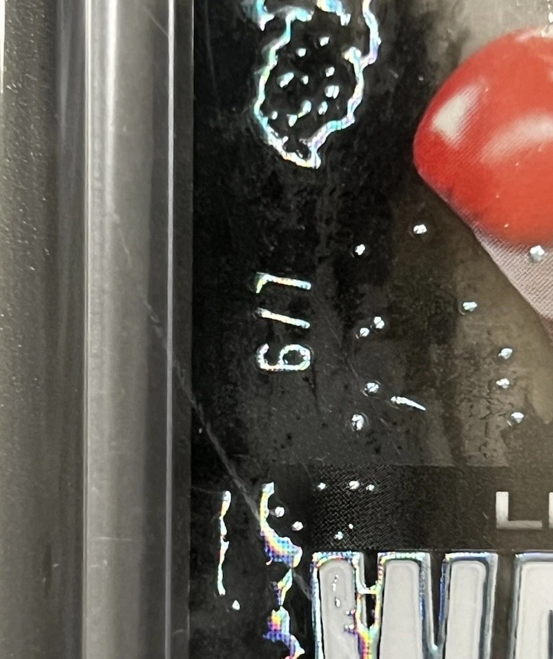 LENNOX LEWIS 💎 HOJA “CLARA” ✨6/7✨ AUTÉNTICA TARJETA AUTOGRAFIADA!!! Foto 2 de 3