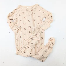 Rylee + Cru Bamboo Holly Footie - 0-3 Months