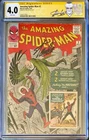 Amazing Spider-Man #2 CGC 4.0 SS Stan Lee Marvel 1963 1st App Vulture Comics