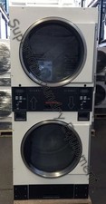 Speed Queen STT30NBC Stack Dryer, 30Lb, White, Coin, 120V, Gas, Reconditioned