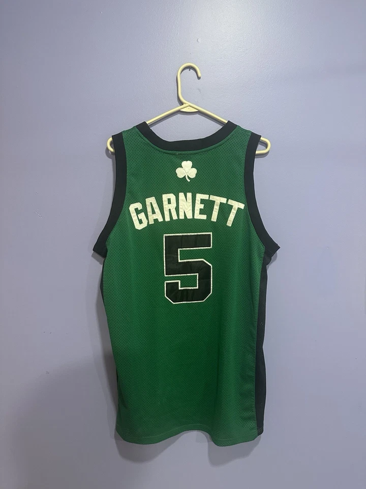 罕见替代波士顿凯尔特人队凯文加内特球衣成人大号48 — 第 2/4 张图片