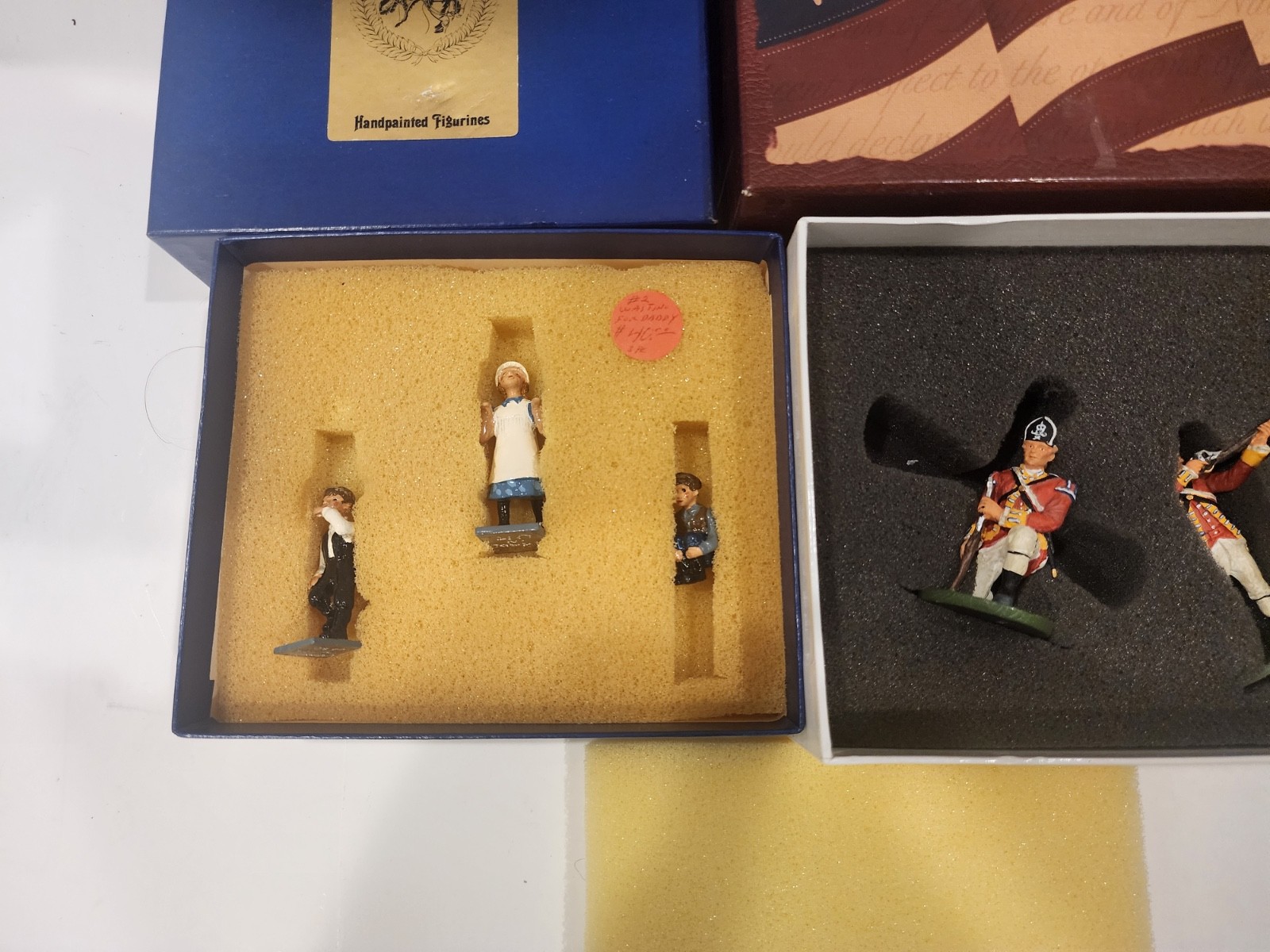 Britain's and Marlborough Hand Painted Figurine and Soldier Lot Wild West Etc