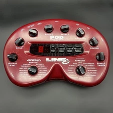 LINE 6 Guitar Multi-Effect Processor POD 2.0 Red Used