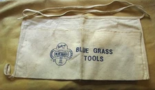 Vintage Belknap Blue Grass Tools Nail Pouch - Louisville, Kentucky USA - Nice