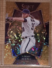 2022 Select Corbin Burnes Gold Disco Prizm  /10