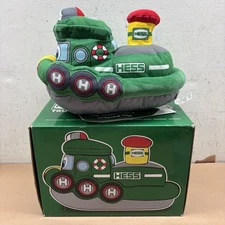 2023 Hess Tugboat My Plush Lights and Songs NIB