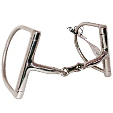 Myler English Dee without Hooks and French Link Snaffle MB 10 5 inches 89-21105