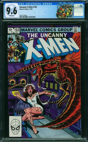 The X-MEN  #163 High Grade! 2nd Highest Grade CGC NM9.6       3843108004