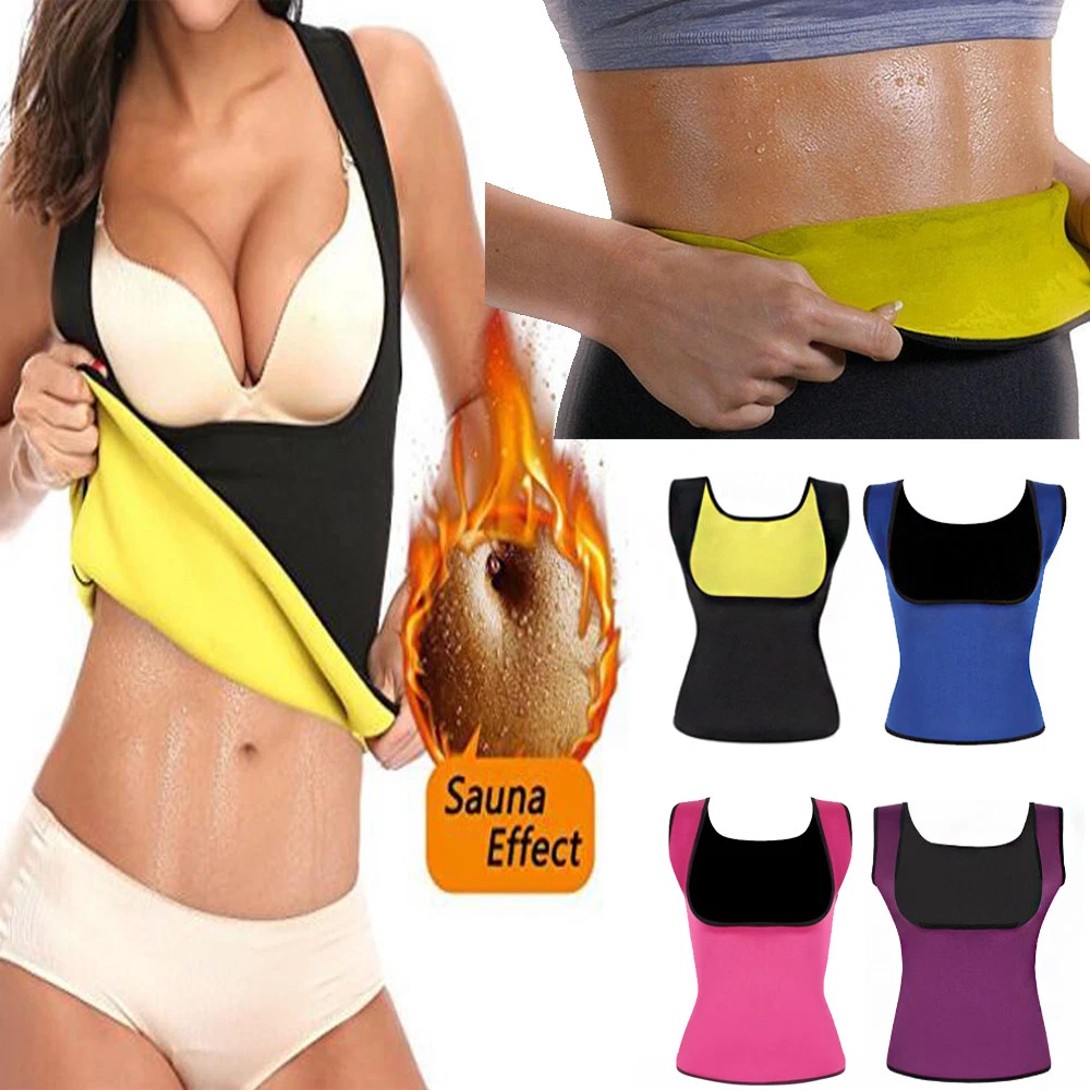 Waist Trainer Vest Long Torso Thermo Sweat Sauna Underbust Lumber Supper Shirts