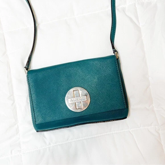 Kate spade teal crossbody sale