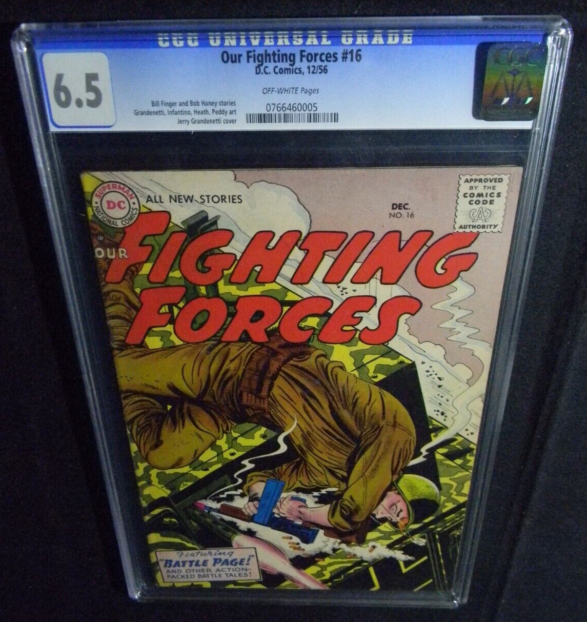 Our Fighting Forces # 16 CGC 6.5