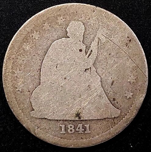1841 O Seated Liberty Quarter!
