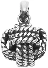 Wildthings Sterling Silver Sailor Knot Pendant