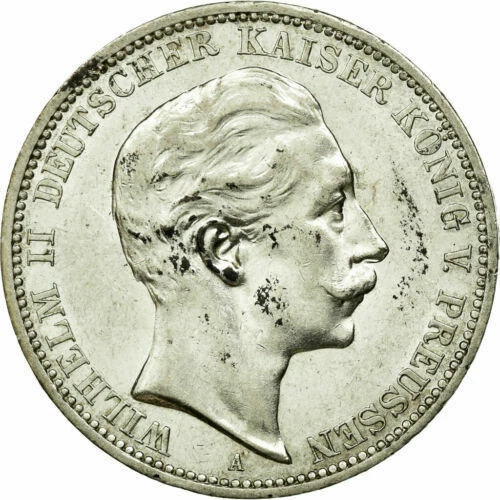 Vorzügliche 5 Mark Silbermünzen aus dem Deutschen Kaiserreich