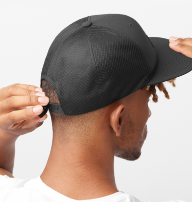 Salomon TRUCKER Unisex Flat Cap Deep Black L/XL UK