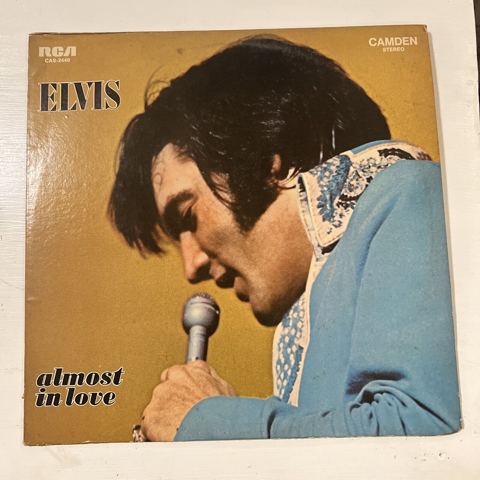 Elvis Presley Almost In Love Vinyl LP 1970 RCA Camden CAS-2440 VG+/VG