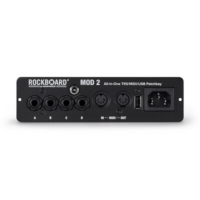 RockBoard MOD 2 V2 - TRS, Midi & USB Patchbay