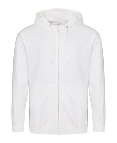Just Hoods AWDis Zoodie Plain Full zip up hoodie Pullover Workwear Unisex JH050 - Picture 13 of 29