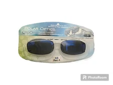 Polar Optics ClipOns (48 Rec 4) (Blue/Rimmed)
