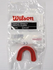 Wilson Single Density Strapless Youth Mouth Guard Red