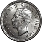 1937 Canada 1 Dollar Silver Coin King George VI (with IND:IMP:)