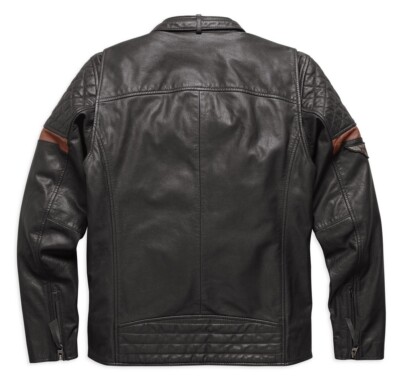HARLEY DAVIDSON / レザージャケット・ブルゾン/--/--/BLK/97165-17VM GENUINE Harley-Davidson 2XL Varick Winged B&S Leather Jacket 97165