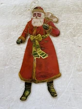 Vintage Merrimack Publishing Corp 1986 Die Cut Christmas Ornament